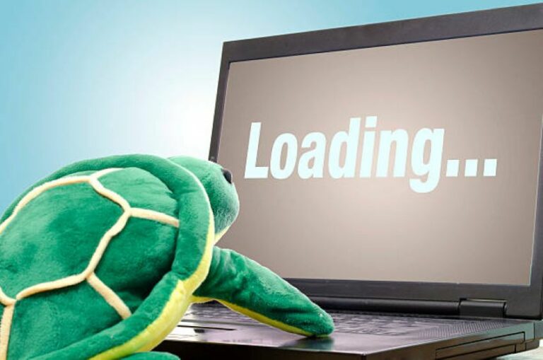 Trage Internetverbinding