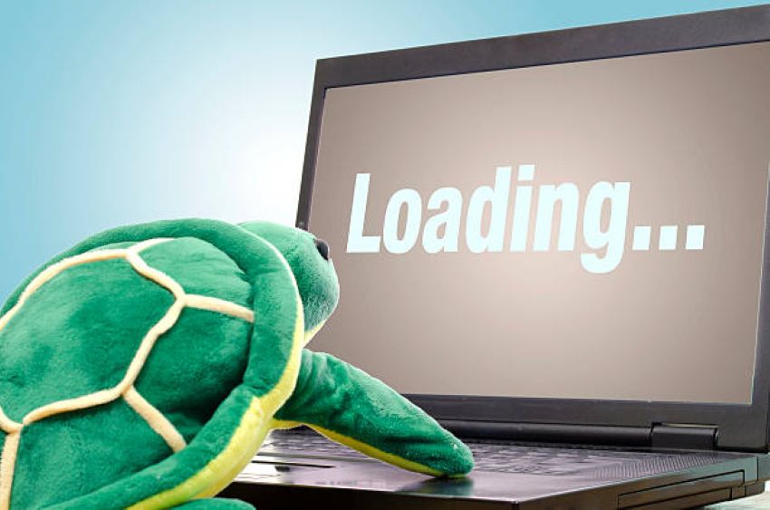 Trage Internetverbinding